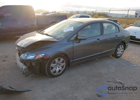 2011 Honda Civic Lx из США, поврежденный, VIN 19XFA1F51BE004584
